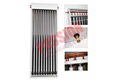 China High Powered U Pipe Solar Collector 12 Tubes 25mm Diameter Hail Resistance supplier