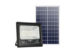 China 30000H 200W 300W ABS LED Solar Flood Light Outdoor Projector Lighting supplier