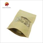 Gravure Printing Karft Paper Bag Food Packaging CMYK Kraft PE Bag Moisture Proof