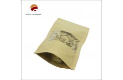China Gravure Printing Karft Paper Bag Food Packaging CMYK Kraft PE Bag Moisture Proof supplier