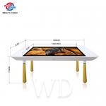 Capacitive Touch TFT LCD 4K Rectangle Smart Touch Coffee Table 55 Inch for sale