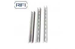 China Custom 2 Inch Galvanized C Channel 41x41 41x21 Gi Slotted Channel supplier