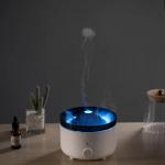 Whisper Quiet Bedroom Humidifier With Smart Timer Flame Air Humidifier for sale