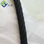 6 Strand 16mm Steel Core Polyester Combination Playground Wire Rope
