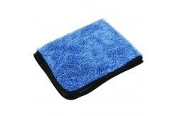 China 16X24 800GSM Twist Pile Microfiber Buffing Towel For Car supplier