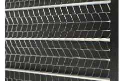 China 610mm Width Rib Lath Mesh Diamond Hole Galvanised Metal 2m Length supplier