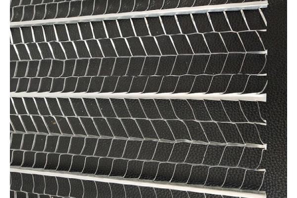 610mm Width Rib Lath Mesh Diamond Hole Galvanised Metal 2m Length