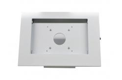 China Powder Coated Cold Rolled Steel Tablet Security Kiosk Rugged Metal Ipad Kiosk Holder supplier