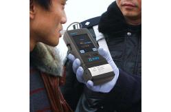 China High Sensitivity Alcohol Breathing Analyzer Machine With Embedded Printer supplier