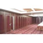 Acoustic Fabric Commercial Operable Partition Walls 6m Height for sale