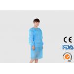 Lightweight Disposable Medical Gowns , PP Coated PE Disposable Sterile Gowns for sale