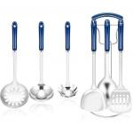 ODM Kitchen Utensils Stainless Steel Set , CU Kitchen Cooking Utensils Set for sale