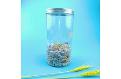 China 1360ml PET Empty Plastic Food Jars For Candy Snack supplier