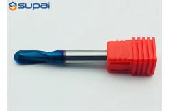China High Hardness Steel Solid Carbide End Mill Nano Coating Standard Overall Length supplier