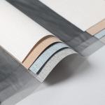 Modern Style 35% Polyester 65% PVC Zebra Roller Blinds Rainbow Soft Sheer Window Shades for sale