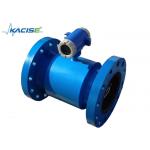 Integrated Flange Type Electromagnetic Flow Meter For Acidic / Alkaline Liquids for sale