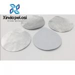0.033-0.05mm Die Cut Piece Heat Seal Aluminum Foil Lid Tray For Bottles Seal Small for sale