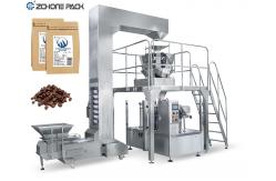 China Automatic Coffee Bean Packing Machine Multifunctional Granular Stand Up Pouches supplier