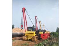China Fast Moving Speed Field Crawler Pipe Layer For Manufacturing Plant supplier