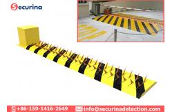 China Adjustable Speed Tyre Killer One Way Road Spike Traffic Steel Road Barrier 24V supplier