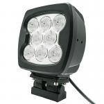 80W Off Road Flood Lights Square LED Work Flood Lights 10V - 36V