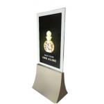 Floor Standing 55 Double Sided Transparent OLED Screen for sale