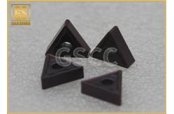 China Black Tungsten Carbide Inserts Cutting Tools High Temperature Resistance supplier