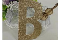 China Birthday Party Decorations Kids Glitter Paper Letters Paper Cutting Alphabet supplier