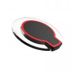 5W Qi Standard PMMA Crystal Wireless Charger Gift With LED Light for sale