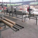 Wood Pallet Feet Production Line Sawdust Block Extruding Machine for sale