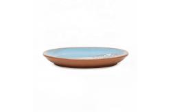 China Animal Zebra Tiger Printing Stoneware Plate For Kids Heath Ceramics Dinner Plates supplier