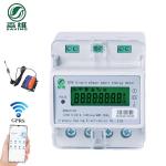 Iot GSM 4P Smart Prepaid Energy Meter Pre Pay Power Smart Meter 65Hz