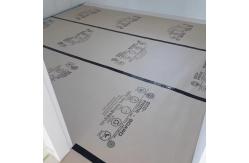 China Biodegradable Floor Protection Paper , Temporary Construction Floor Protector supplier
