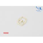 Fashion Design Shoe Strap Buckles Hardware 8mm Size Hand Polished With Plating K2242 for sale