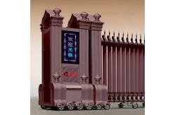 China Intelligent Automatic Electric Retractable Door Remote Control For Residential Park supplier