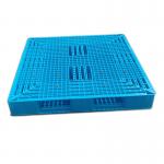 Durable Blue Flat Plastic Pallets Virgin PP Injection Moulded Pallets for sale