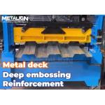 YX50-344-1000 Steel Deck Roll Forming Machine High Speed With Custom Embossing And Precision Cutting for sale