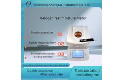 China Light Weight Lab Test Instruments Halogen Moisture Meter Stable Performance  ST-60 supplier