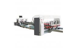 China Automatic Folder Gluer Stitching Corrugated Carton Box Machine supplier