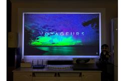 China Soft Fresnel Projector Screen ALR Fixed Frame Projection Screens Customized supplier