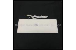China Washable 122 Key USB PS2 Medical Silicone Keyboard supplier