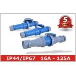 16A 32A 125A Waterproof Extension Socket Industrial Coupler IP44 IP67 for sale
