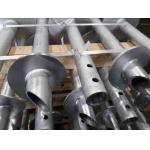 High Quality Galvanized Helical Pile With Round Shaft Earth Ground Screw For Solar Power System for sale