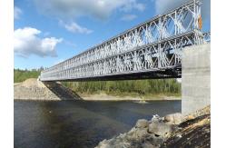 China Prefab Portable Temporary Bailey Bridge Metal Construction Easy Assembly supplier