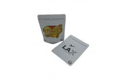 China Heat Seal Aluminum Foil Mylar Bag weed Resealable Zipper Paper Pouches supplier