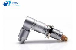 China 4pin Lemo Cable Connector Elbow Male Push Pull Circular Connector supplier