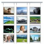Custom Crystal Led Light Box 80000hr Clear Acrylic Backlit Advertising Light Boxes
