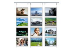 China Custom Crystal Led Light Box 80000hr Clear Acrylic Backlit Advertising Light Boxes supplier