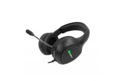 China 102DB Wired Computer Headphone With Mic USB Led Light supplier