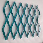 2mm Plate Aluminum Expanded Cladding Decorative Mesh Metal Screen for sale